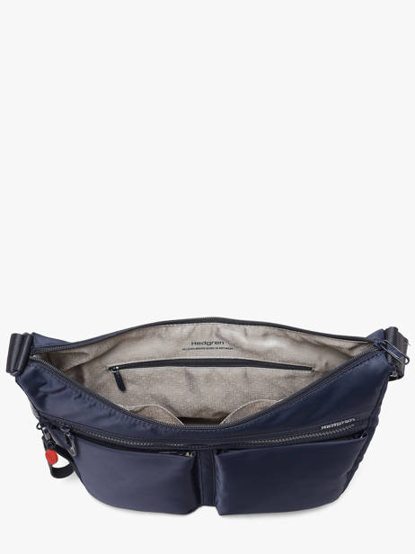 Shoulder Bag Alex In Recycled Polyester Hedgren Blue inner city upgrade HIC437 other view 3