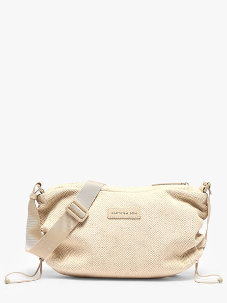 Sac Bandoulière Skara Small Ibiza Kapten and son Beige ibiza IB