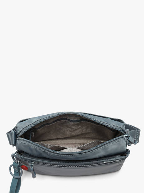 Shoulder Bag Eye Recycled Polyester Hedgren Blue inner city upgrade HIC176 other view 3