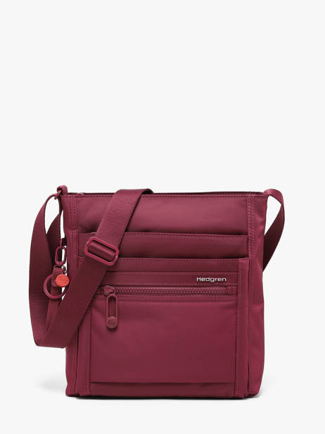 Shoulder Bag Orva In Recycled Polyester Hedgren Red inner city upgrade HIC370