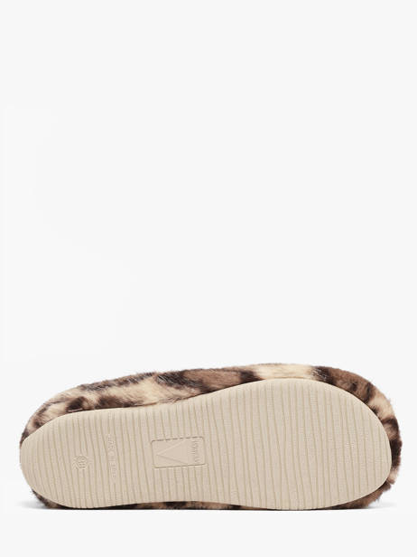Chaussons Verbenas Beige women 60501126 vue secondaire 4