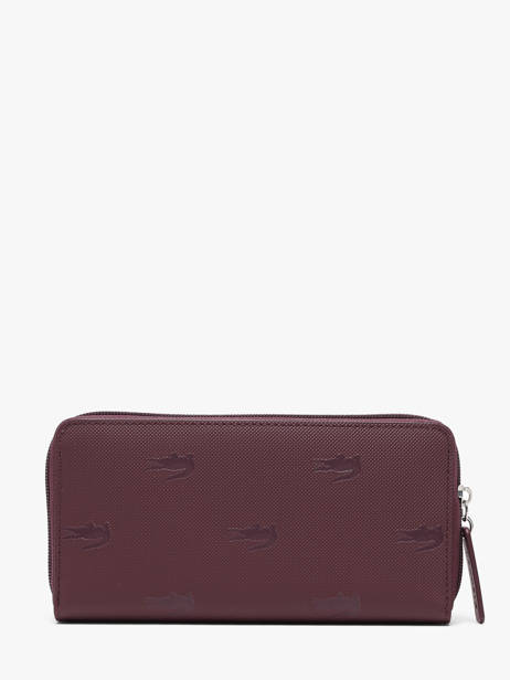 Portefeuille Lacoste Violet l12.12 concept holiday NF5508HN vue secondaire 2
