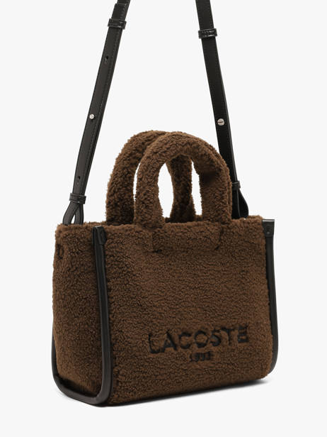 Satchel Heritage Lacoste Brown heritage NF5116HX other view 2