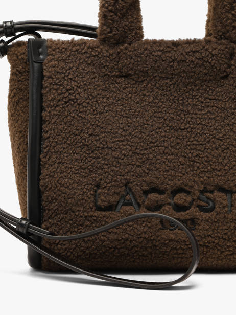 Satchel Heritage Lacoste Brown heritage NF5116HX other view 3