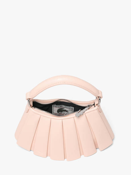 Crossbody Bag Lenglen Leather Lacoste Pink lenglen NU5219DP other view 3