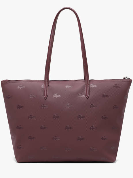 Cabas L12.12 Concept Holiday Lacoste Violet l12.12 concept holiday NF5505HN vue secondaire 4