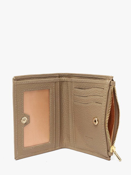 Portefeuille Caviar Cuir Crinkles Beige caviar 14269 vue secondaire 1