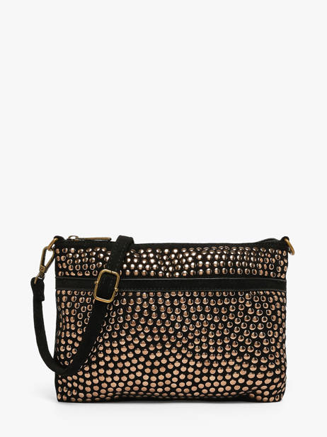 Shoulder Bag Studs Mandoline Black studs 6735