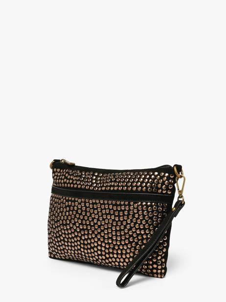 Shoulder Bag Studs Mandoline Black studs 6735 other view 2