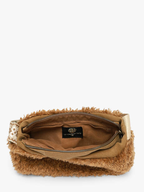 Shoulder Bag Winter Le voyage en panier Brown winter AHP323 other view 3