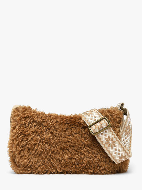 Shoulder Bag Winter Le voyage en panier Brown winter AHP323 other view 4
