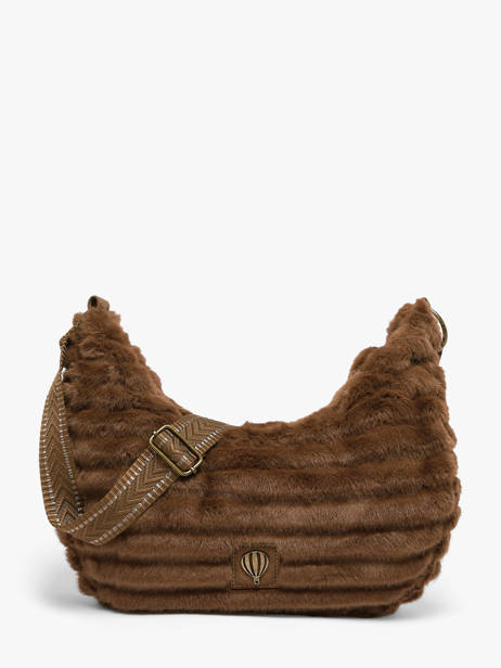 Shoulder Bag Quadri Le voyage en panier Beige quadri AHP320