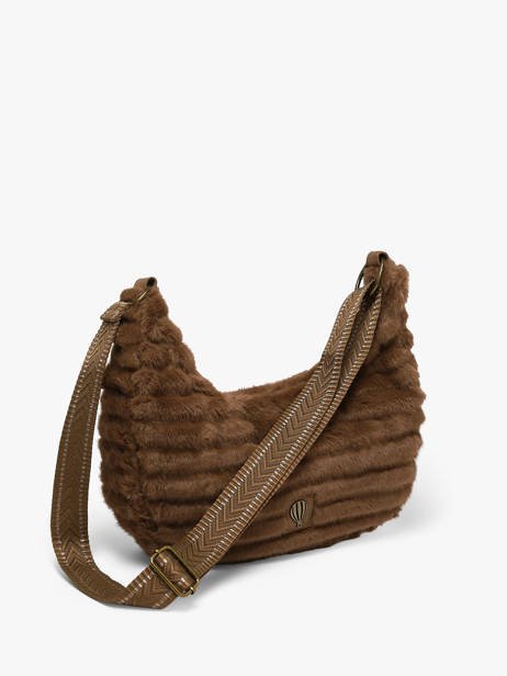 Shoulder Bag Quadri Le voyage en panier Beige quadri AHP320 other view 2