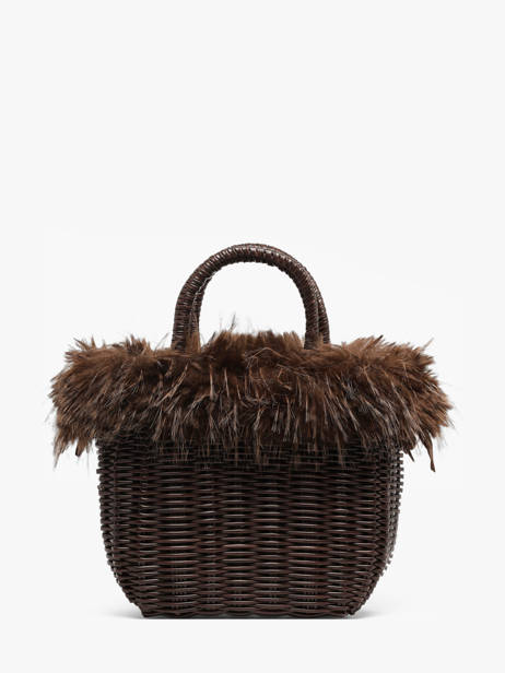 Small Doudou Basket Bag Partridge Effect Le voyage en panier Brown doudou S other view 4