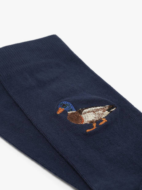 Chaussettes Beduck Besocks Bleu socks men E vue secondaire 1