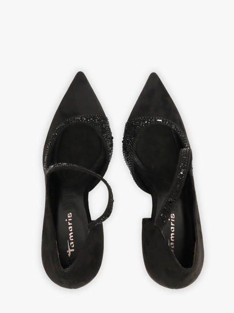 Escarpins Talon Aiguille Tamaris Noir women 47 vue secondaire 3