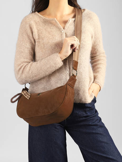 Shoulder Bag City Polyurethane Le voyage en panier Beige city AHP332 other view 1