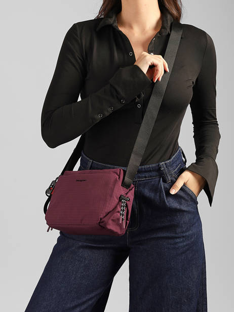 Shoulder Bag Kosho Recycled Polyester Hedgren Red string HSTG01 other view 1