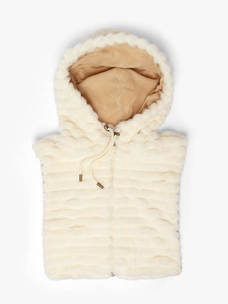 Cagoule Capeski Le voyage en panier Blanc accessoires AHC008