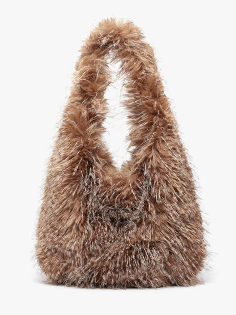 Sac Porté épaule Doudou Polyester Le voyage en panier Beige doudou AHP318 vue secondaire 4