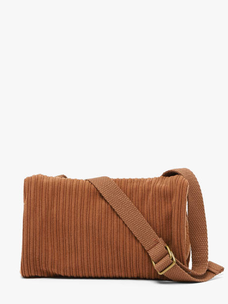 Sac Bandoulière Enfant Fleur Velours Côtelé Le voyage en panier Marron kids AHP350 vue secondaire 4