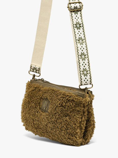 Sac Bandoulière Winter Polyester Le voyage en panier Vert winter AHP324 vue secondaire 1