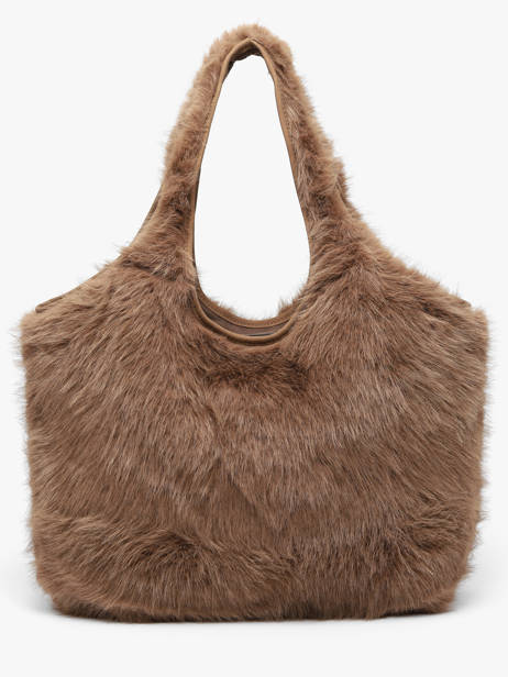 Sac Porté épaule Doudou Le voyage en panier Marron doudou AHP312 vue secondaire 3
