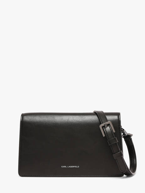Sac Bandoulière K Signature Karl lagerfeld Noir k signature B4W30328 vue secondaire 4