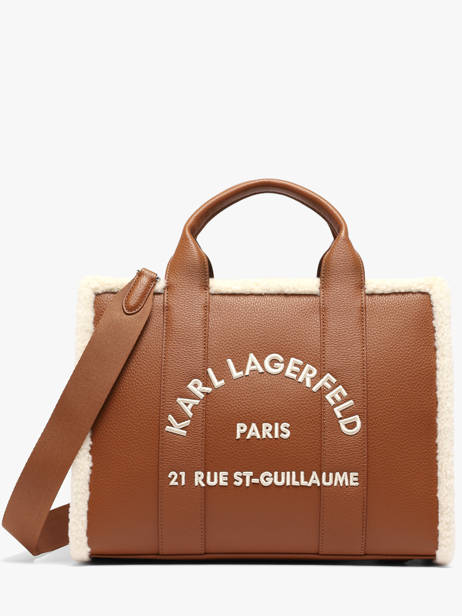 Sac Porté Main Rsg Karl lagerfeld Marron rsg B4W30087