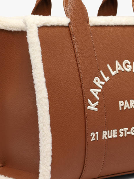 Sac Porté Main Rsg Karl lagerfeld Marron rsg B4W30087 vue secondaire 2