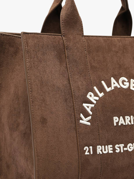 Sac Porté Main Rsg Karl lagerfeld Marron rsg B4W30373 vue secondaire 2