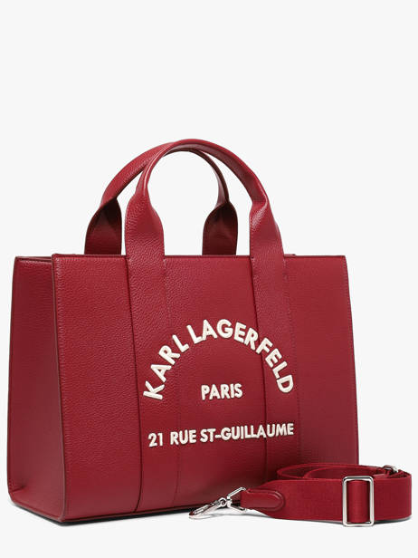 Sac Porté Main Rsg Karl lagerfeld Rouge rsg B1W30041 vue secondaire 1