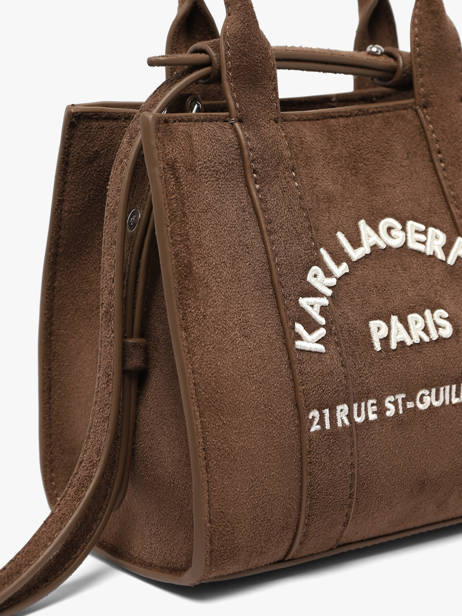 Sac Bandoulière Rsg Karl lagerfeld Marron rsg B4W30374 vue secondaire 2