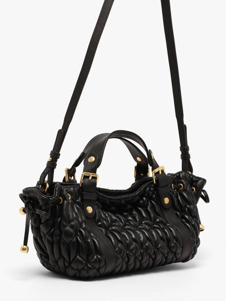 Crossbody Bag Matelasse Leather Gerard darel Black matelasse DESB2457 other view 1