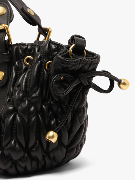 Crossbody Bag Matelasse Leather Gerard darel Black matelasse DESB2457 other view 2