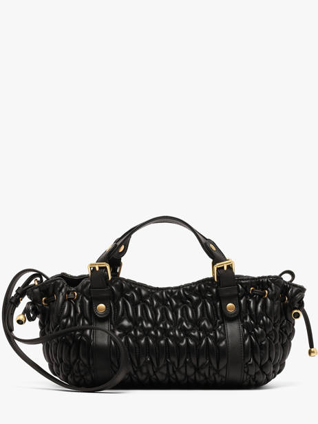 Crossbody Bag Matelasse Leather Gerard darel Black matelasse DESB2457 other view 4