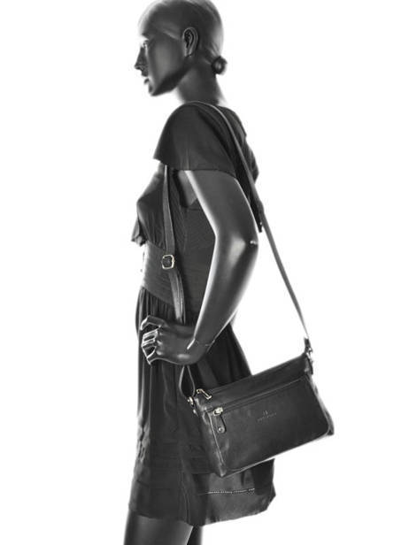 Shoulder Bag Confort Leather Hexagona Black confort 464778 other view 2