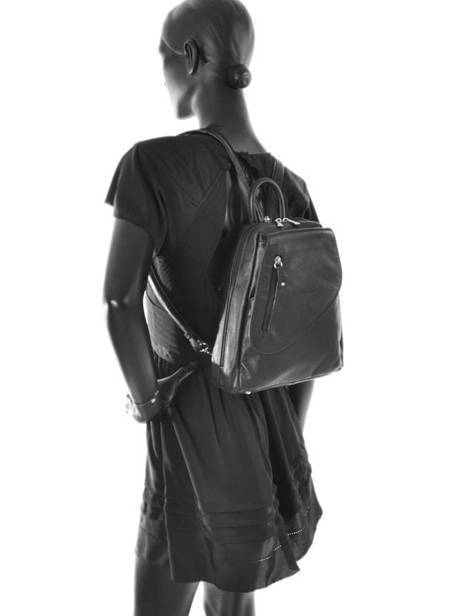 Backpack Hexagona Black pretty 464783 other view 2