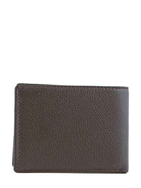 Wallet Leather Yves renard Brown foulonne 2377 other view 2