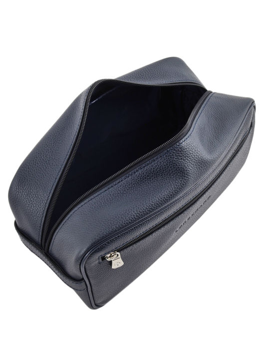 Longchamp Le foulonné Toiletry case Blue