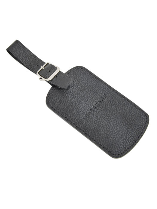 Longchamp Le foulonné Passport cover Black