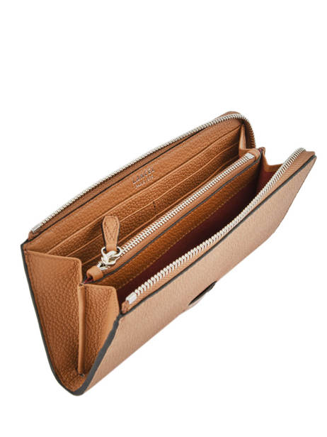 Leather Ninon Wallet Lancel Brown ninon A09974 other view 1
