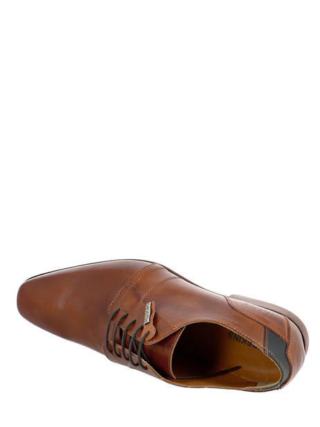 Chaussures De Ville Buisal 2 En Cuir Redskins Marron men BUISAL2 vue secondaire 4