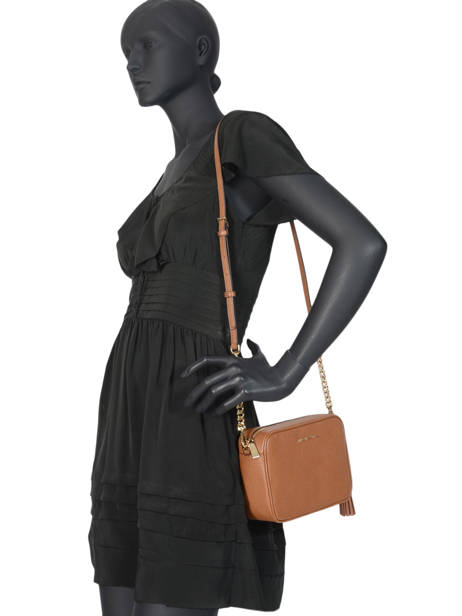 Shoulder Bag Ginny Leather Michael kors Brown jet set F7GGNM8L other view 3