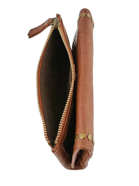 Leather Heritage Wallet Biba Brown heritage POR4L other view 3