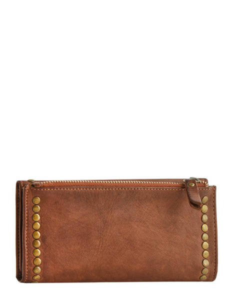 Leather Heritage Wallet Biba Brown heritage POR4L other view 2