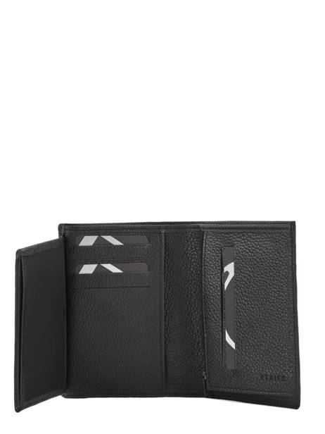 Leather Wallet Madras Etrier Black madras EMAD624 other view 3