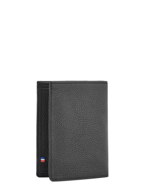 Leather Wallet Madras Etrier Black madras EMAD624 other view 2