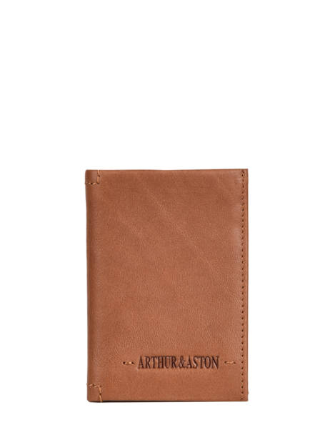 Leather Arthur Card-holder Arthur & aston Brown johany 100