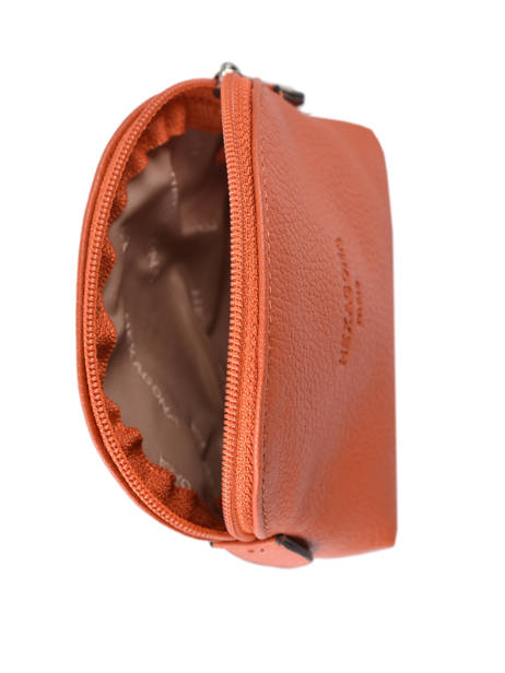 Porte-monnaie Confort Cuir Hexagona Orange confort 460597 vue secondaire 2